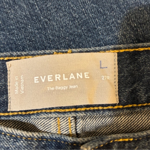 Everlane Blue Wide-Leg Jeans - Picture 12 of 16